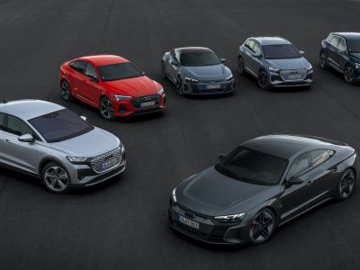 Audis Elektro-Modelle 2021 weltweit gefragt