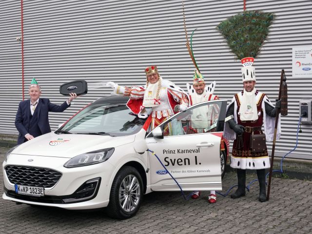 Das Kölner Dreigestirn fährt Ford Kuga PHEV - Bild 1