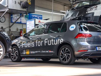 Praxistest mit e-Fuels gestartet