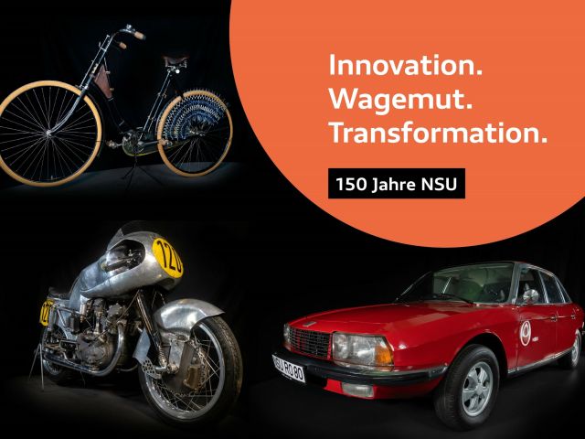 Sonderausstellung: 150 Jahre NSU - Bild 1