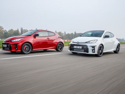Toyota GR Yaris im Zeichen des Rallye-Triples