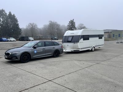 Weniger Verbrauch mit dem Caravan im Schlepp