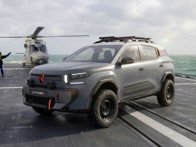 Citroën gratuliert der Marine mit einem Showcar - Bild 1