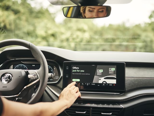 Skodas In-Car-App: Rabatte auf Knopfdruck  - Bild 1