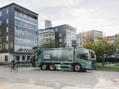 Den Volvo FM Low Entry gibt es nur elektrisch