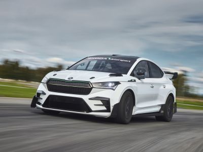 Der Skoda Enyaq RS Race zeigt, was geht