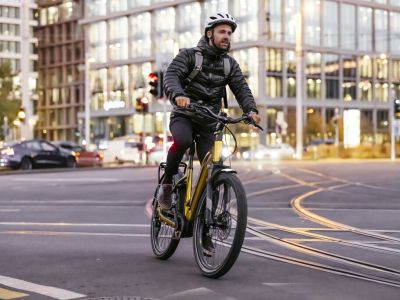 Fahrradfahrer sind insgesamt etwas zufriedener mit der Infrastruktur