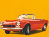 Im Rückspiegel: Der Fiat 124 Sport Spider hatte vor allem die USA im Blick