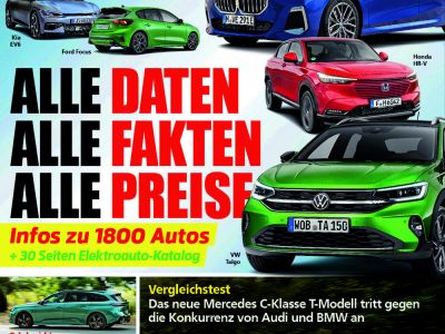 Im Bücherregal: Autokauf 2022 – der große Neuwagenkatalog