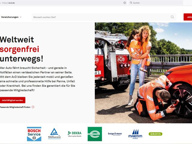 AvD mit neuem Internetauftritt - Bild 1