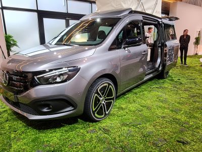 Mercedes EQT Marco Polo Concept: Elektro-Edel-Camper im Mikro-Format