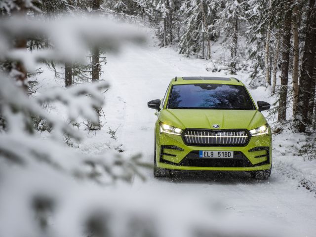Skoda Enyaq RS iV: Mit dem Allrad-Elektriker auf Eis und Schnee - Bild 1