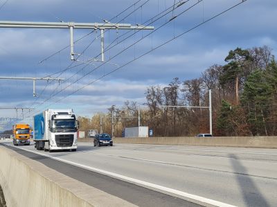 Feldversuch beendet: Oberleitung geht vom Netz