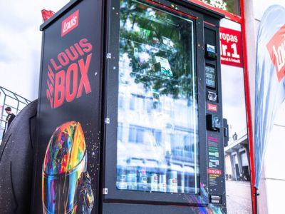 Motorradzubehör aus dem Automaten