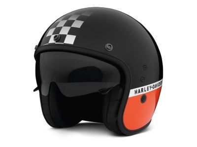 Stilecht mit dem Jethelm unterwegs 