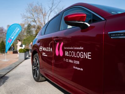 Mazda bewegt das größte Literaturfestival Europas