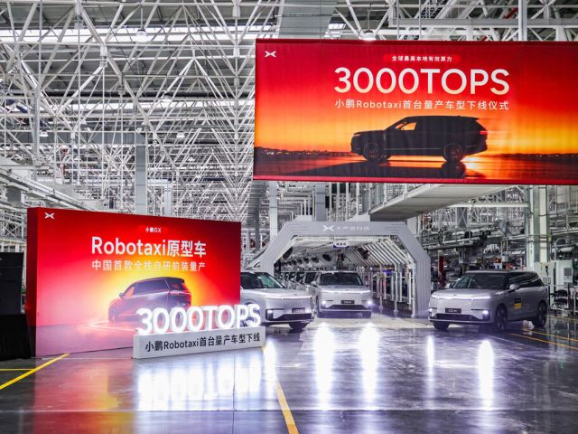 Xpeng beginnt mit der Produktion von Robotaxis - Bild 1