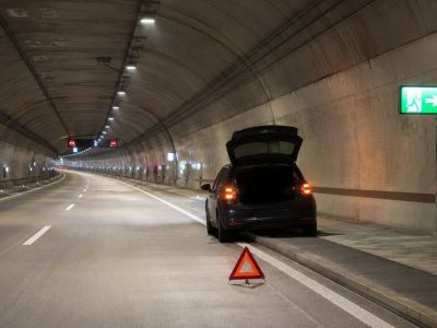 Im Tunnel die Ruhe bewahren