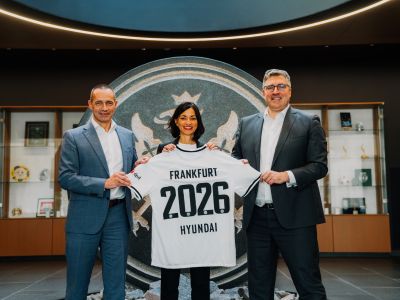 Hyundai und Eintracht Frankfurt verlängern Zusammenarbeit