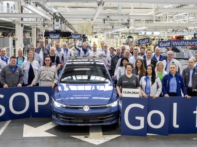 Produktion des neuen VW Golf in Wolfsburg gestartet