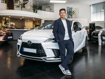 Lexus RX 500h Performance-Hybrid für Sternekoch Tohru Nakamura