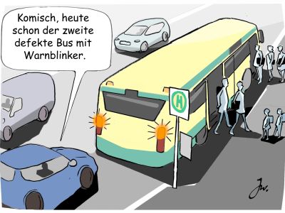 Ratgeber: Was gilt an der Bushaltestelle?