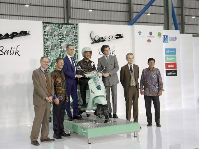 Piaggio eröffnet Werk in Indonesien - Bild 1