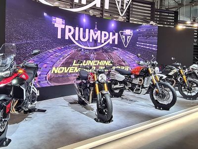 Triumph zeigt seine Neuheiten vorab