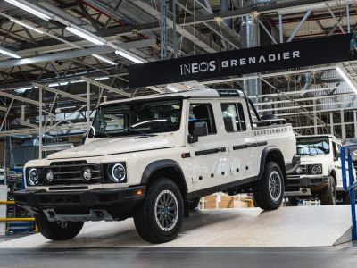 Produktion des Ineos Grenadier Quartermaster läuft an