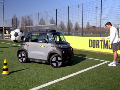 Das BVB-Taxi von Opel dreht seine nächste Runde