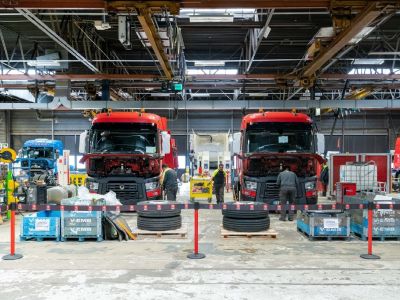 Renault Trucks rettet Bauteile zur Weiterverwendung