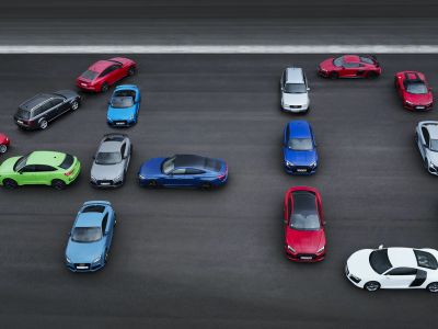 40 Jahre Audi Sport: „Rote Raute“ trifft auf „Grüne Hölle“