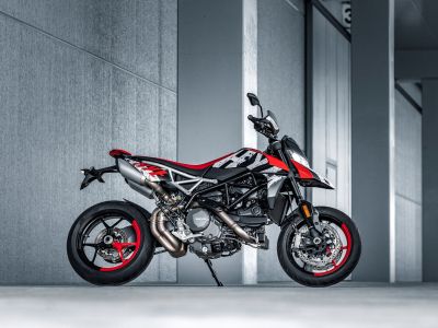Die Ducati Hypermotard macht auf Street Art