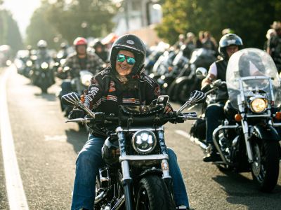 Harley feiert in Faak dreifach