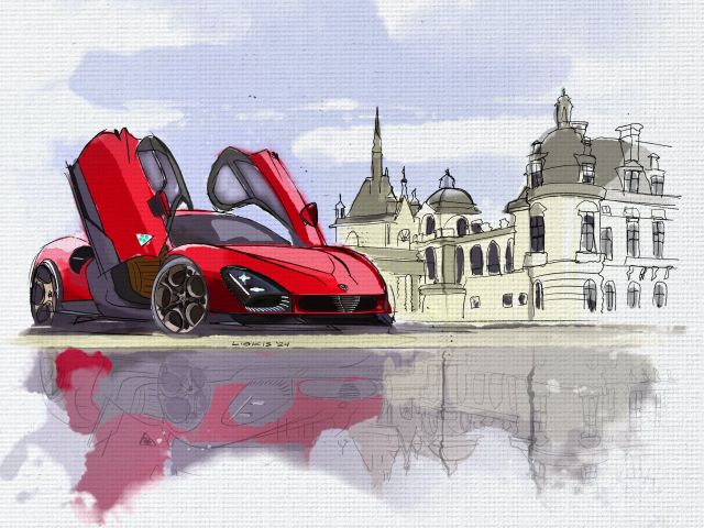 Zwei Italiener beim Concours d’Élégance in Chantilly - Bild 1