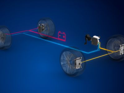 CES 2025: ZF stellt hybrides Bremssystem vor