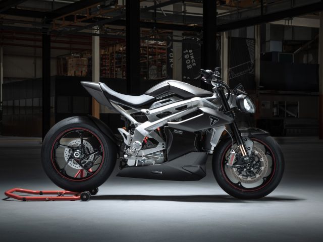 Triumphs Elektromotorrad nimmt Formen an - Bild 1