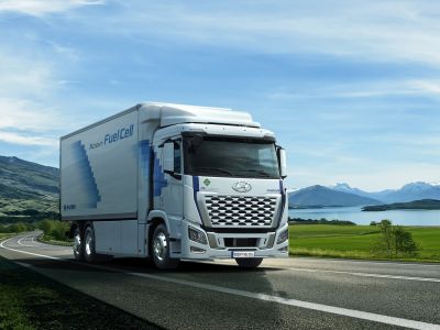 Hyundais Brennstoffzellen-Lkw kommt nach Deutschland