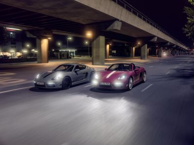 Stylische Mittelmotorsportler von Porsche