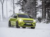 Skoda Enyaq RS iV: Mit dem Allrad-Elektriker auf Eis und Schnee - Bild 14