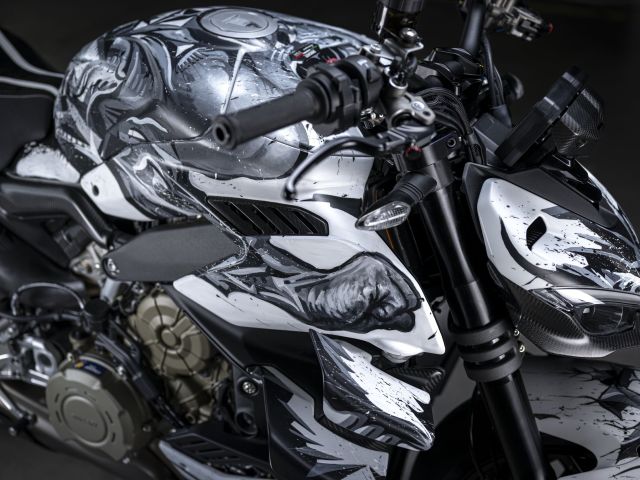 Eine Ducati im Zeichen der Fingermalerei - Bild 1