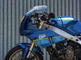 Blaue Yamaha XSR 900 GP erinnert an Christian Sarron - Bild 11