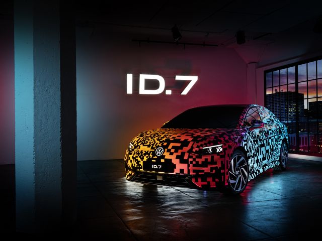 CES 2023: VW bringt den ID 7 zum Leuchten - Bild 1