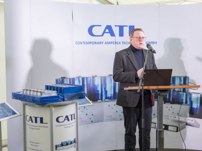 CATL startet Serienproduktion von Batteriezellen