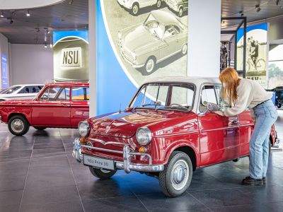 Das Audi-Museum widmet sich dem fünften Ring