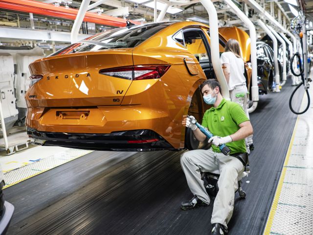 Skoda startet Produktion des Enyaq Coupé iV - Bild 1