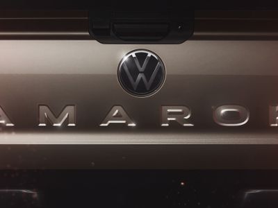 Der Amarok riskiert jetzt schon eine große Klappe