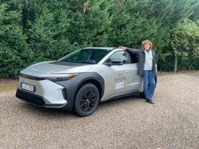 Hoch hinaus mit dem Toyota bZ4X