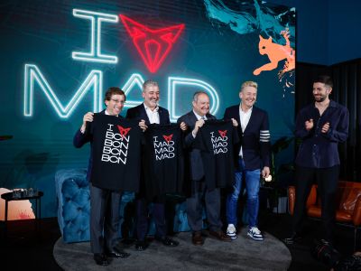 Cupra eröffnet größte City Garage in Madrid