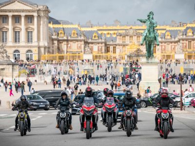 Ducati-Fahrer treffen sich überall auf der Welt